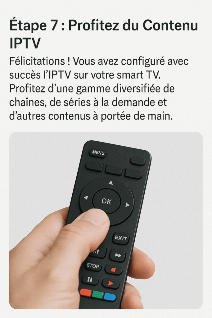 Abonnement IPTV