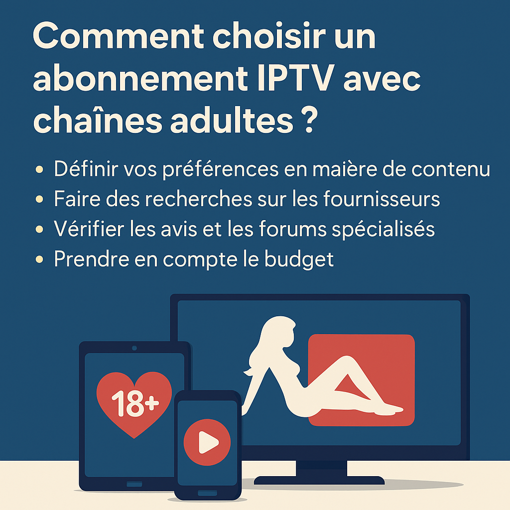 abonnement iptv avec chaines adultes