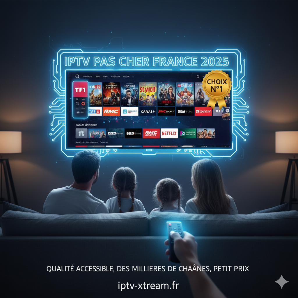 IPTV pas cher France 2025 : Guide complet pour trouver la meilleure offre