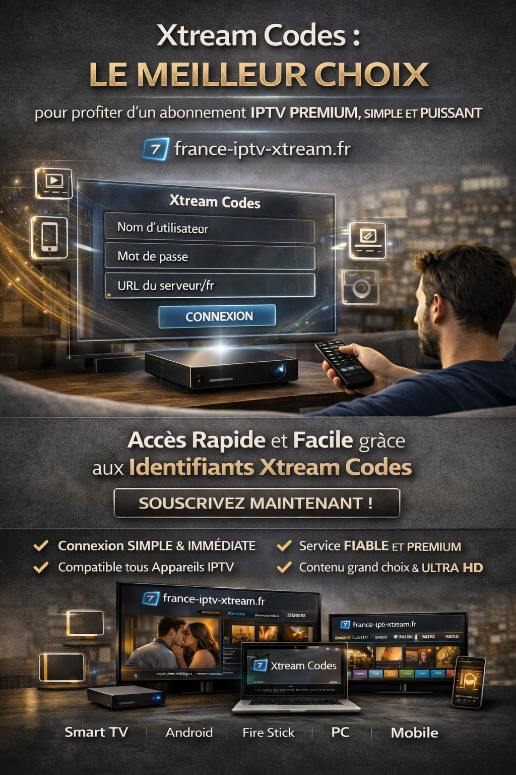 Xtream Codes : le meilleur choix 2026 pour profiter d’un abonnement IPTV premium, simple et puissant Xtream Codes : le meilleur choix 2026 pour profiter d’un abonnement IPTV premium, simple et puissant