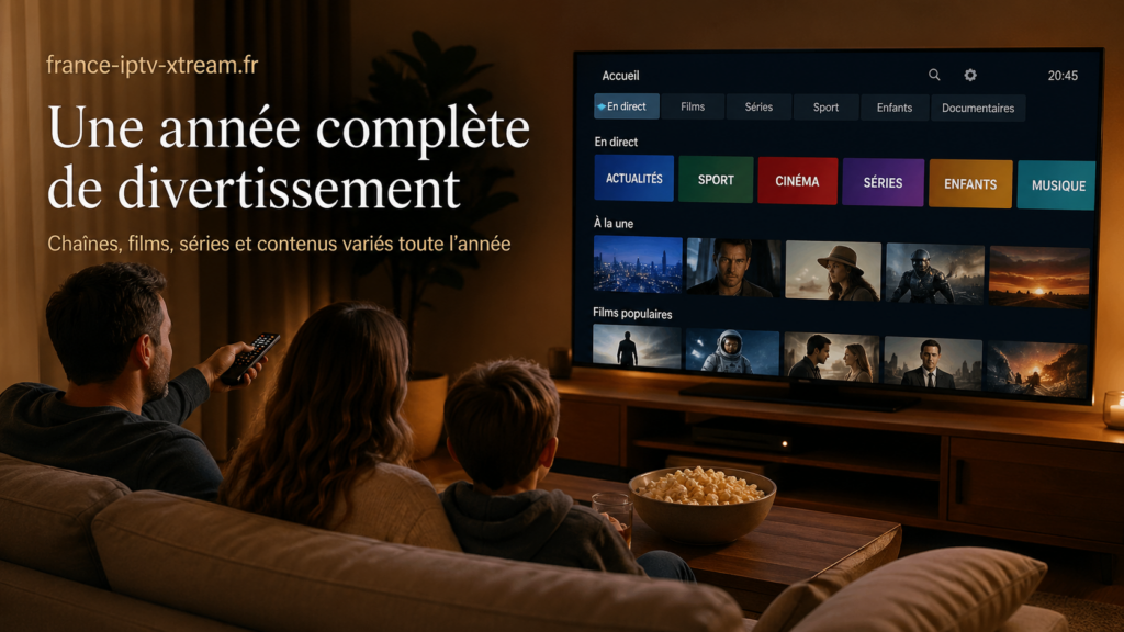 abonnement iptv 12 mois