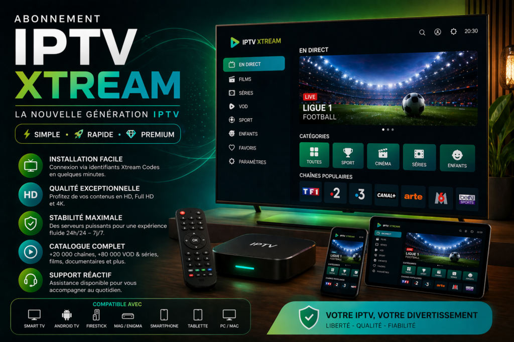 abonnement iptv xtream