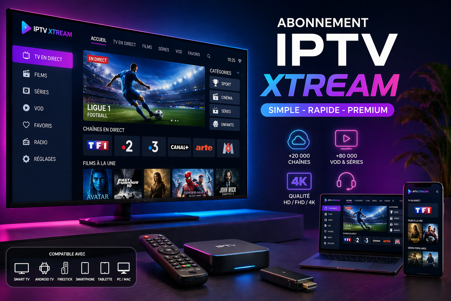 Abonnement IPTV Xtream 2026 : pourquoi cette solution séduit de plus en plus d’utilisateurs ?