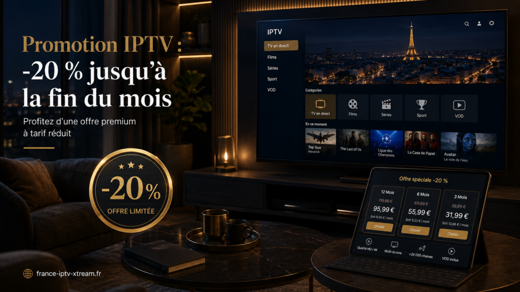 Prix abonnement IPTV