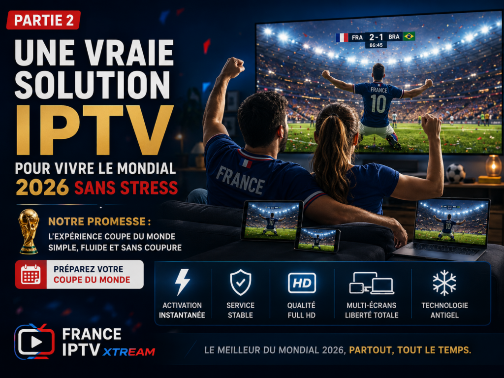 IPTV coupe du monde 2026