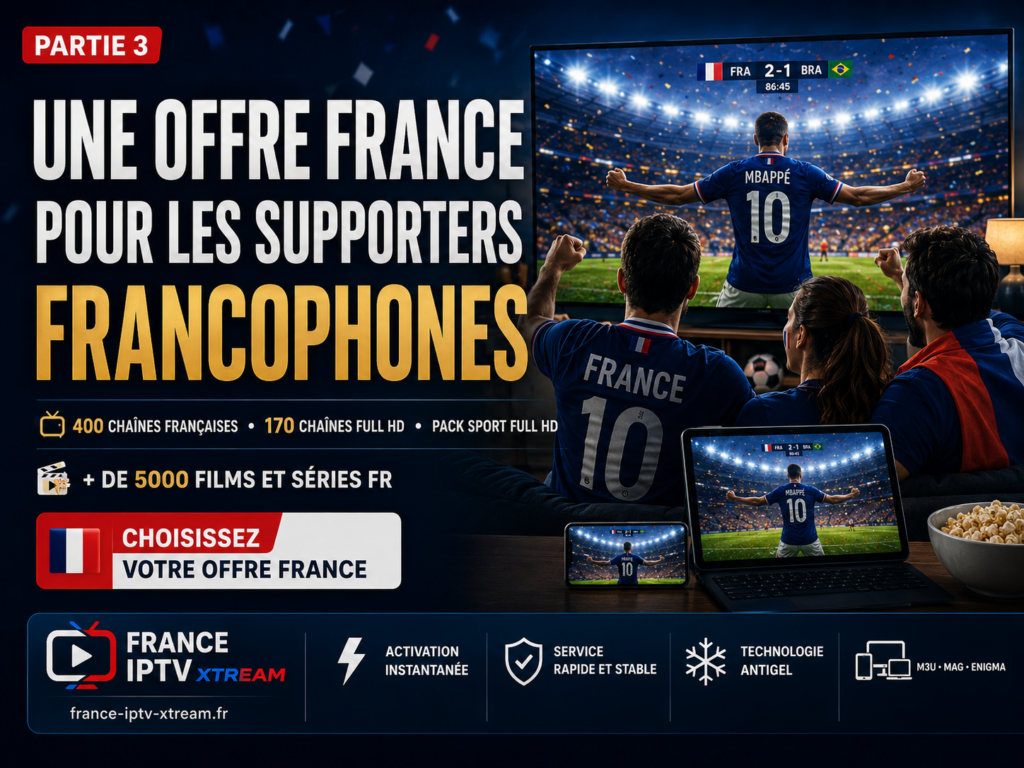 IPTV coupe du monde 2026